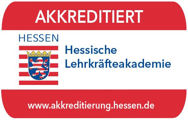 Akkreditierungssiegel Hessische Lehrkräfteakademie